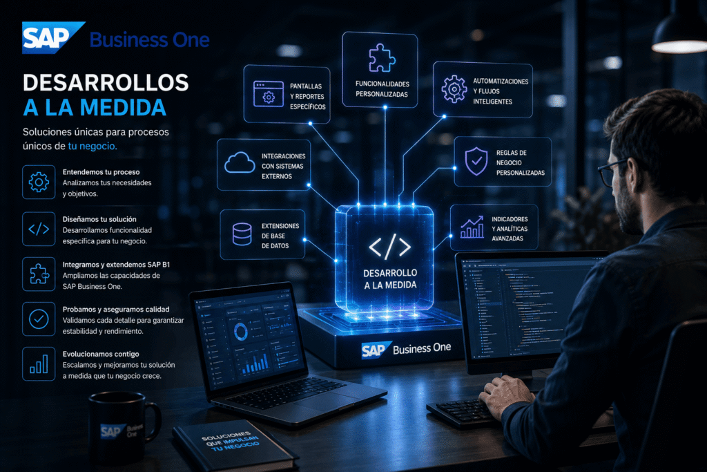 sap business one desarrollos