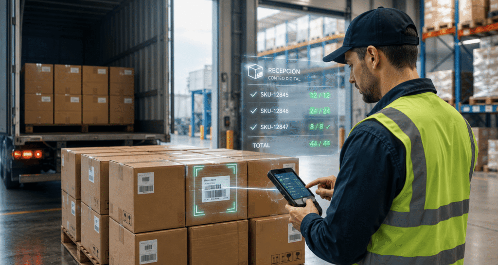 sap business one wms conteo